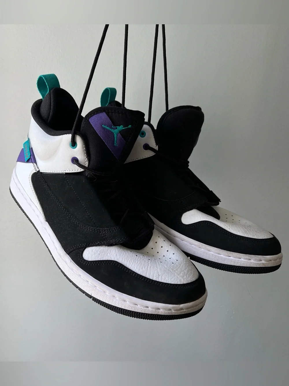 Jordan Fadeaway 23 OG Sneakers Black White US Men’s Sz 10 AO1329-035 Basketball